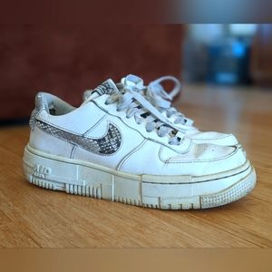 Nike AF1 special edition Pixel SE snakeskin